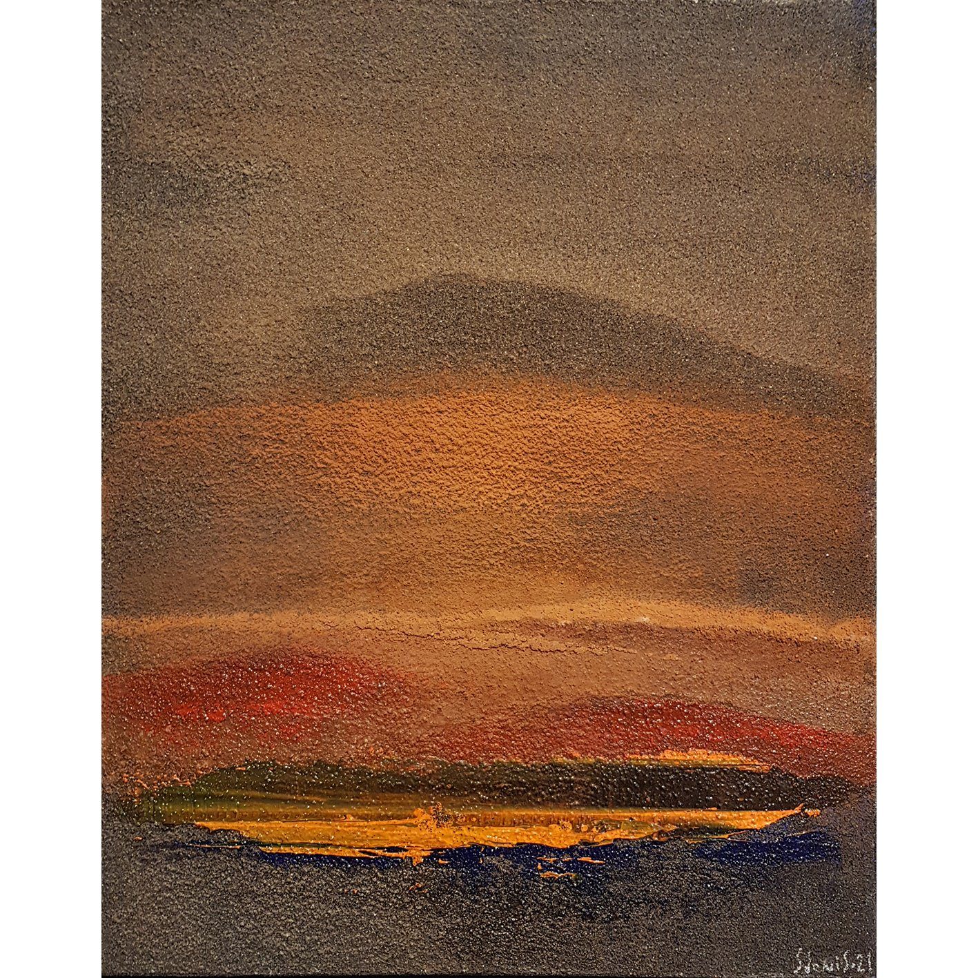 Dawn Orange 2021 50x63
