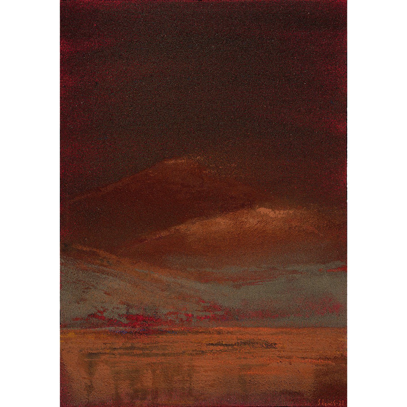 Dawn Red on Red 2021 60x90