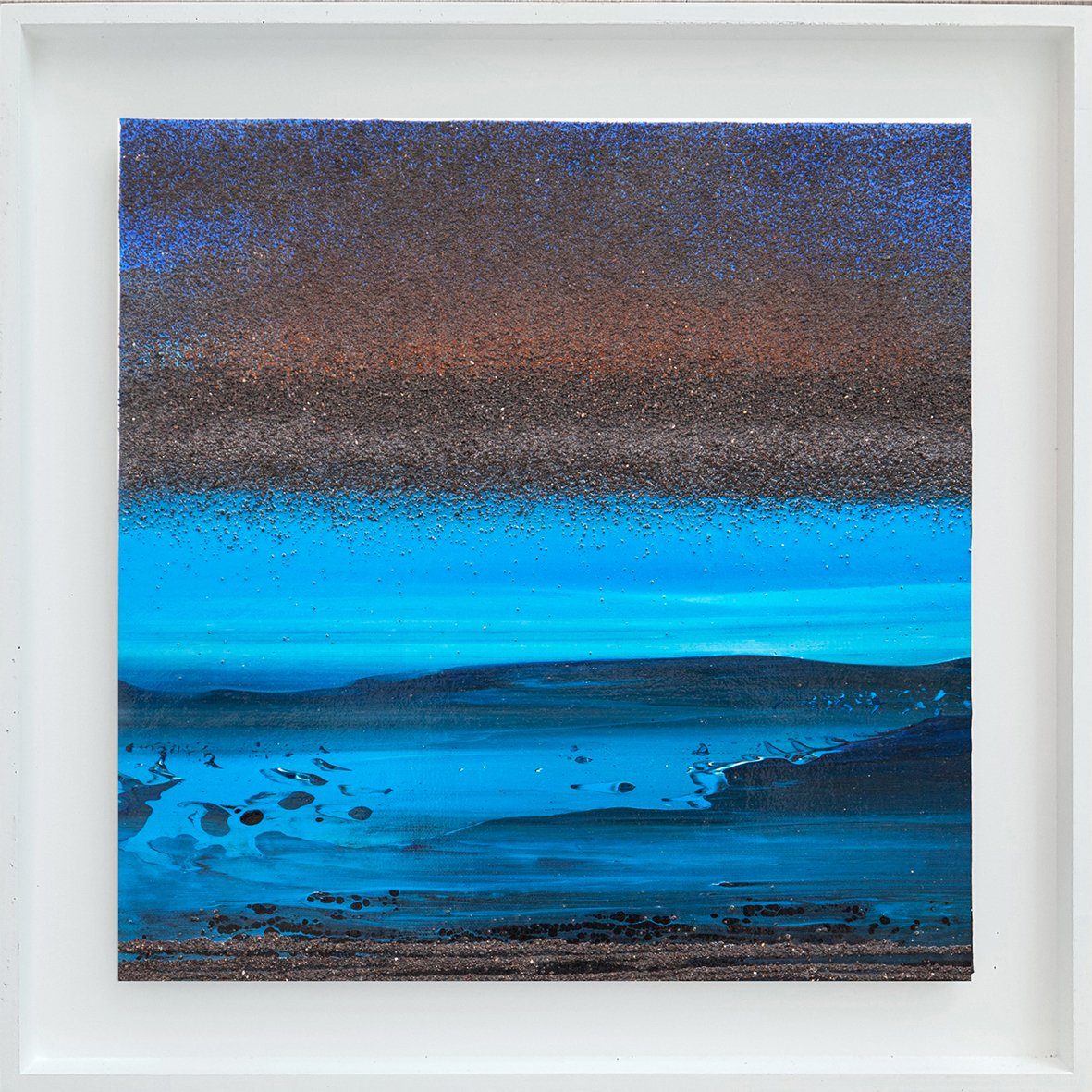 Colored Horizon Blue 2019 40x40