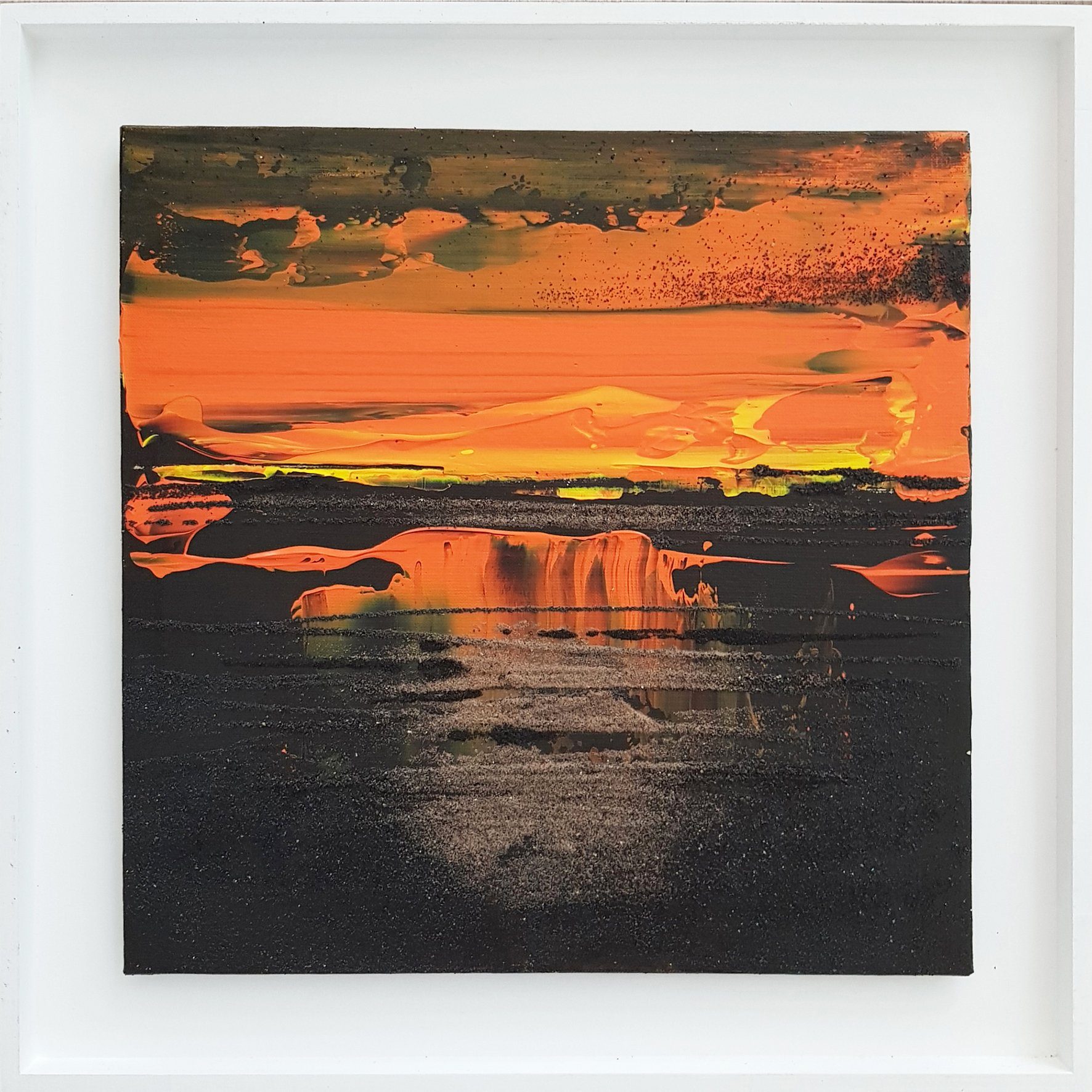 Colored Horizon Orange 2019 40x40