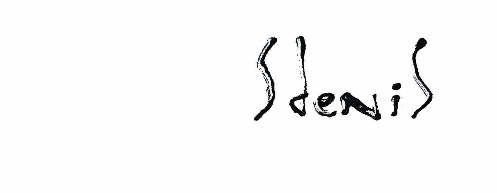 Denis Blueman signature